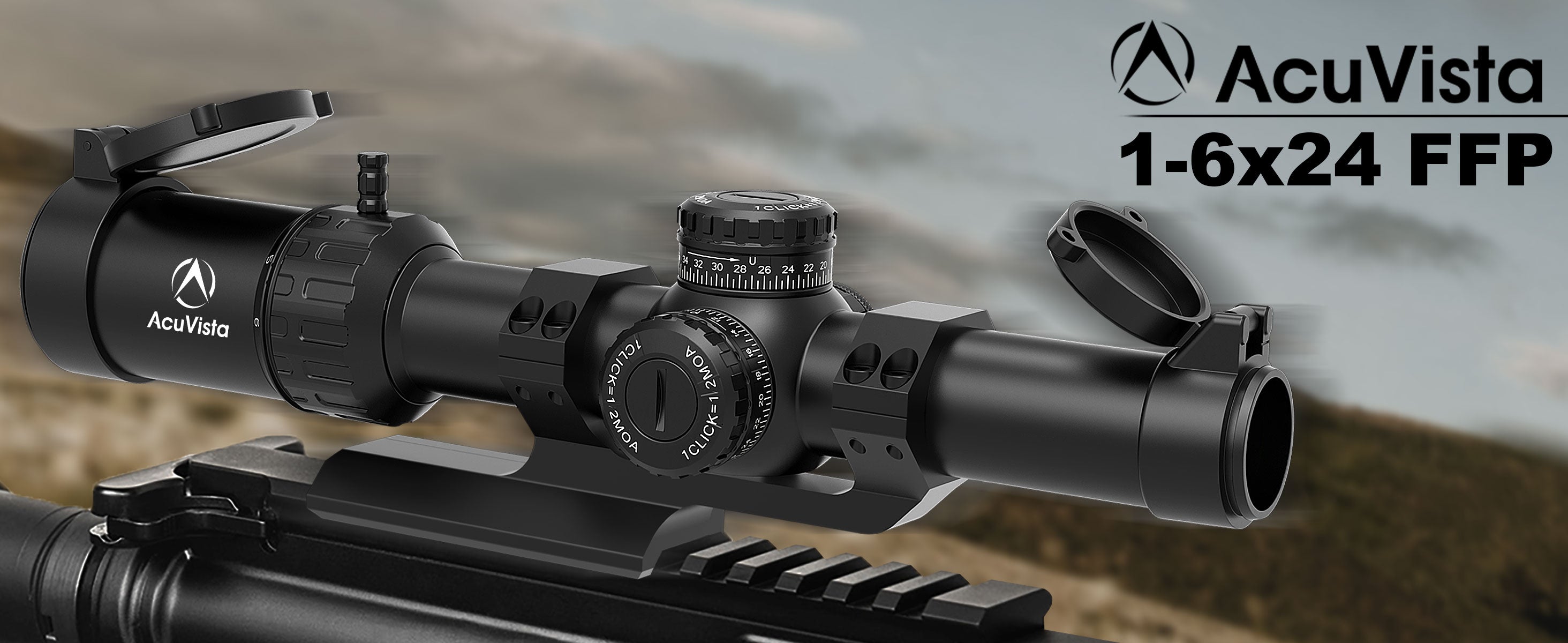 AcuVista 1-6x24 FFP scope