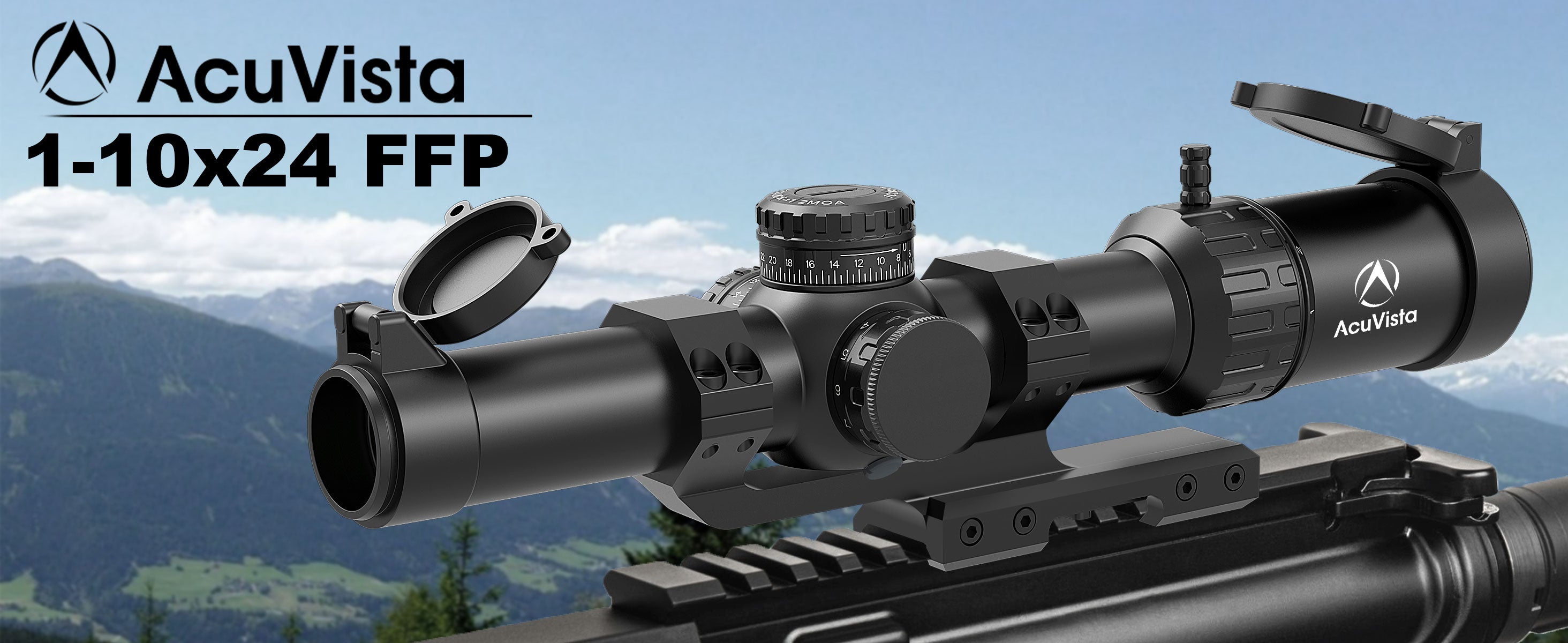 AcuVista 1-10x24 FFP scope